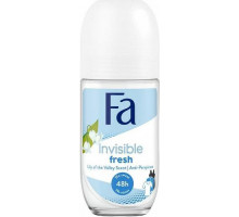 Дезодорант кульковий жіночий Fa Invisible Fresh з ароматом Конвалії 50 мл