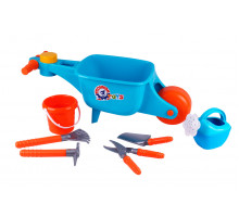 Тачка дитяча №1 Технок 8485 з набором садівника