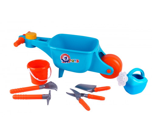 Тачка дитяча №1 Технок 8485 з набором садівника