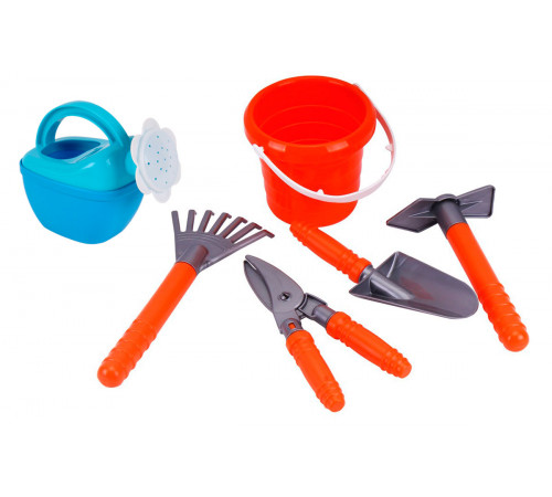 Тачка дитяча №1 Технок 8485 з набором садівника