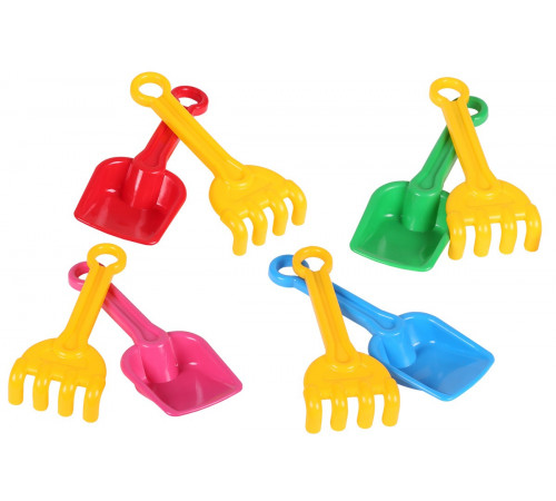 Лопатка+грабельки Технок 1363 в асортименті