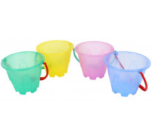 Відерко для піску прозоре Технок 0082 Замок