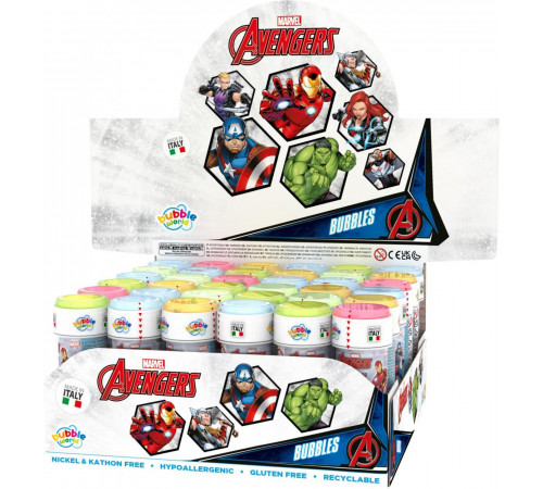 Бульбашки мильні 103001110081 Marvel 60 мл