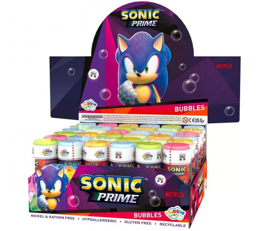 Бульбашки мильні 103001110370 Sonic 60 мл