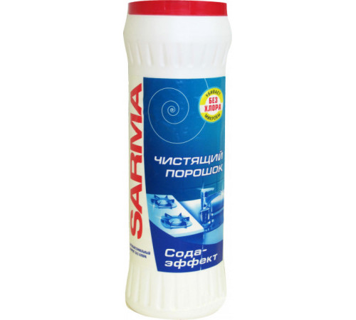 Чистящий порошок Sarma сода ефект 400г