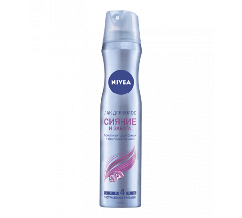 Лак для волос Nivea сияние и забота 250 мл