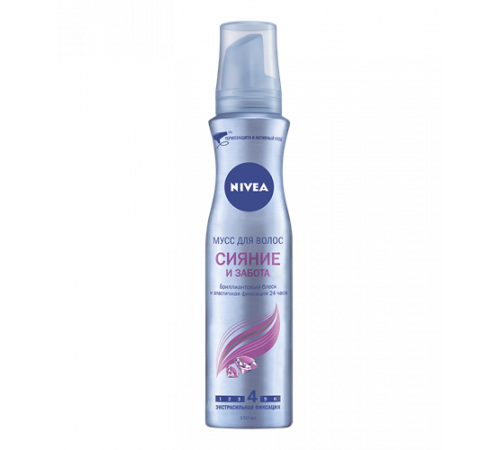 Мус для волосся Nivea Сліпучий діамант 150 мл
