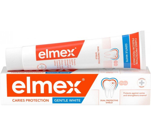 Зубна паста Elmex Caries Protection Gentle White 75 мл