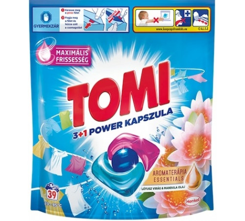 Геловые капсулы Tomi Aromaterapia Lotus & Mandula olaj 39 шт (цена за 1 шт)