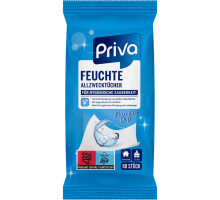 Влажные салфетки для уборки Priva Frische-Duft 80 шт