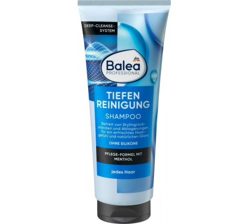 Шампунь для волосся Balea Tiefen Reinigung 250 мл