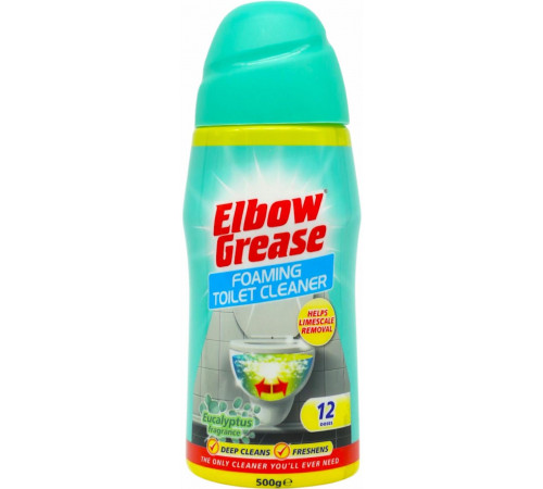 Піноутворюючий засіб для чищення унітазу Elbow Grease Евкаліпт 500 г