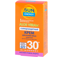 Солнцезащитный крем для лица  Эльфа Sun Energy  SPF 30  30 мл