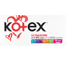 Гігієнічні тампони Kotex Super 16 шт