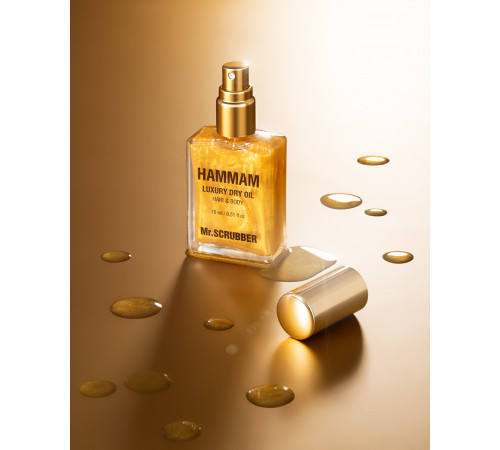 Суха олія для волосся та тіла Mr. Scrubber Hammam 15 мл Суха олія для волосся та тіла Mr. Scrubber Hammam 15 мл
