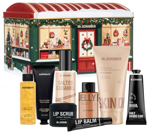 Подарунковий набір Mr. Scrubber Christmas Miracle Shop Подарунковий набір Mr. Scrubber Christmas Miracle Shop