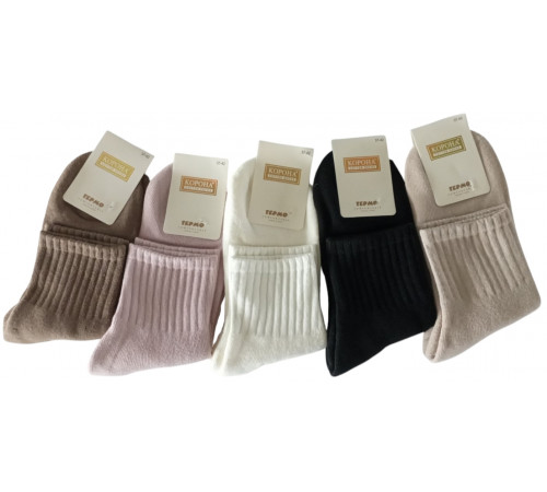 Шкарпетки жіночі термо Корона B2129 розмір 37-42 Шкарпетки жіночі термо Корона B2129 розмір 37-42
