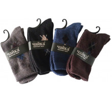 Шкарпетки чоловічі довгі Чайка А2055 Кораловий бархат розмір 41-47