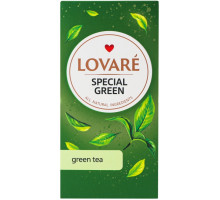 Чай зеленый Lovare Special Green 24 пакетика 36 г