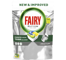 Таблетки для посудомоечной машины Fairy Platinum Lemon All In One 50 шт (цена за 1шт)