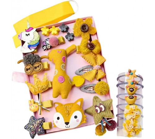 Набір дитячих резинок та заколок Ma Vie Mari Фея D Набір дитячих резинок та заколок Ma Vie Mari Фея D