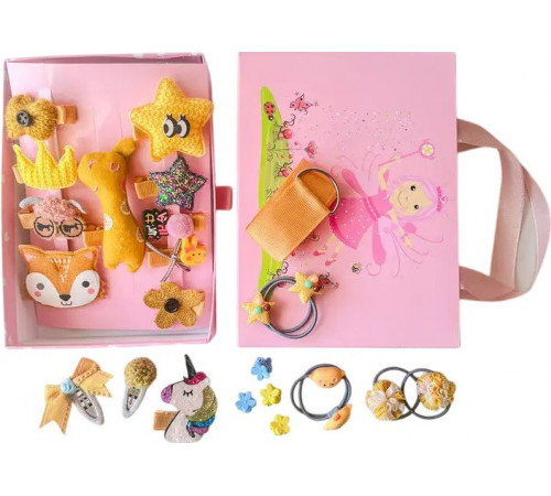 Набір дитячих резинок та заколок Ma Vie Mari Фея D Набір дитячих резинок та заколок Ma Vie Mari Фея D
