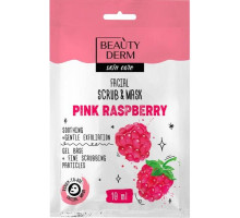 Маска-скраб для лица Beautyderm Pink Raspberry 10 мл