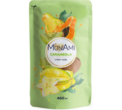 Рідке мило Mon Ami Carambola дой-пак 460 мл