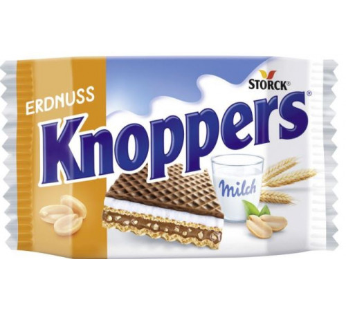 Вафлі Knoppers Erdnuss 25 г