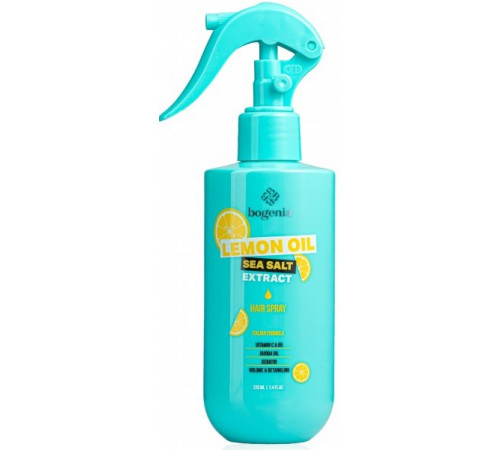 Спрей для волосся Bogenia BG440 №003 Lemon Oil & Sea Salt 220 мл