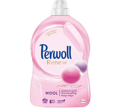 Гель для прання Perwoll Renew Wool 2.880 л 48 циклів прання