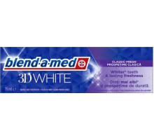 Зубна паста Blend-a-med 3D White Classic Fresh 75 мл