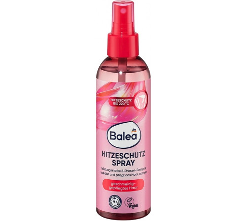 Двофазний термозахисний спрей Balea Hitzeschutz spray 200 мл Двофазний термозахисний спрей Balea Hitzeschutz spray 200 мл