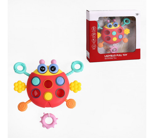 Гра брязкальце YL 368 A тріщалка, пальчикова гра, прорізувач