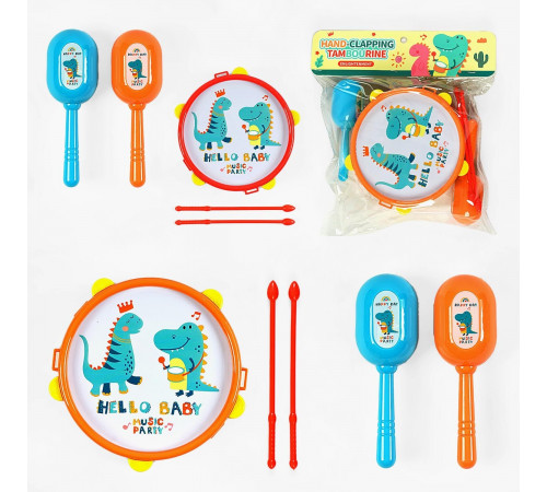 Музичні інструменти 8838-13 Барабан, маракаси в пакеті