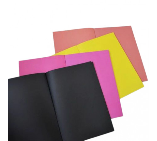 Блокнот 4Profi B6 Bright Title цветные однотонные листы 40 листов