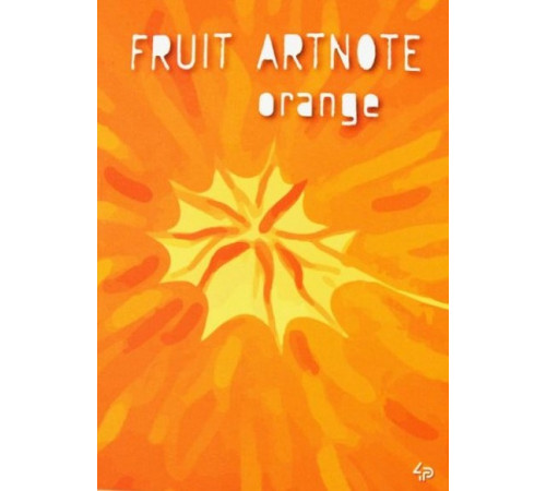 Блокнот 4Profi В6 Fruit Artnote цветные листы 40 листов