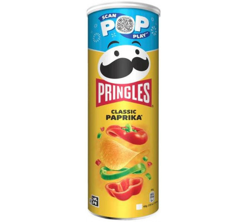 Чипсы Pringles Classic Paprika 165 г