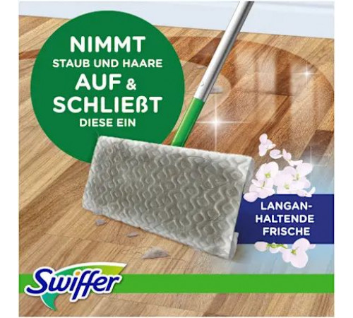 Швабра для прибирання Swiffer Dry Kit + 8 сухих і 3 вологих серветки Швабра для прибирання Swiffer Dry Kit + 8 сухих і 3 вологих серветки