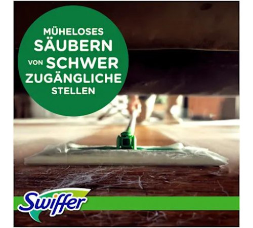 Швабра для прибирання Swiffer Dry Kit + 8 сухих і 3 вологих серветки Швабра для прибирання Swiffer Dry Kit + 8 сухих і 3 вологих серветки