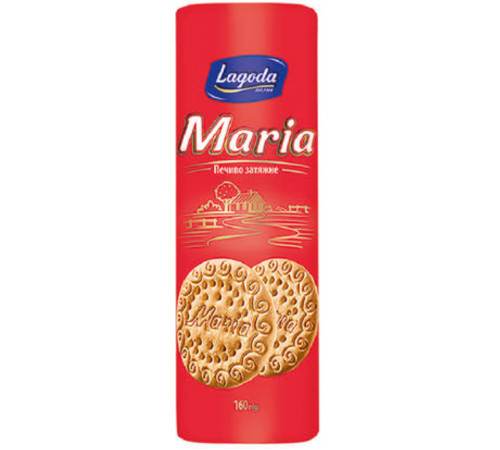 Печиво затяжне Lagoda Марія 160 г