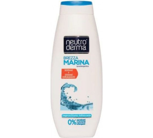 Гель-піна для душу освіжаючий Neutro Derma Морський бриз 750 мл Гель-піна для душу освіжаючий Neutro Derma Морський бриз 750 мл