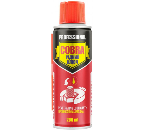 Жидкий ключ Nowax Cobra NX20300 200 мл Жидкий ключ Nowax Cobra NX20300 200 мл