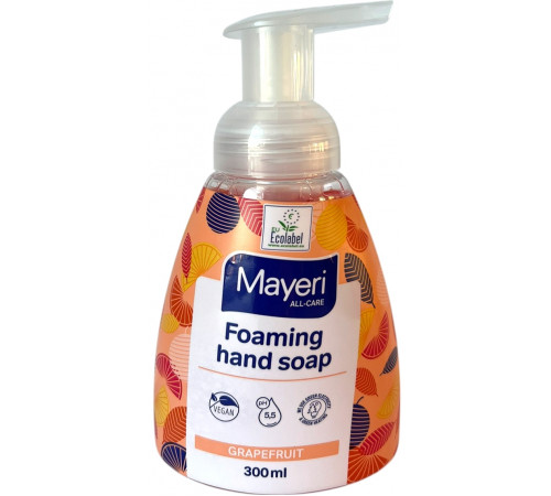 Жидкое мыло-пенка Mayeri Grapefruit с дозатором 300 мл