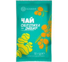 Чай фруктово-медовий Асканія Обліпиха та Імбир 50 г