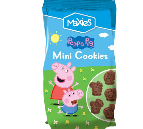 Шоколадное мини печенье Maxies Peppa Pig 100 г
