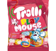 Цукерки желейні Trolli Play Mouse 150 г