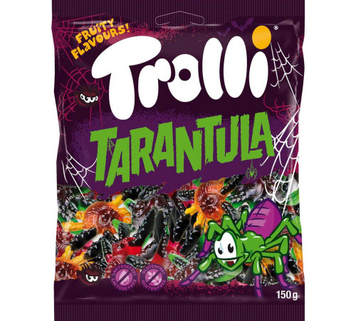 Цукерки желейні Trolli Tarantula 150 г Цукерки желейні Trolli Tarantula 150 г