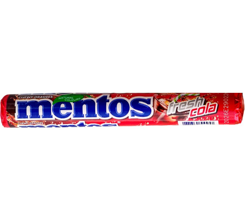 Драже жевательное Mentos со вкусом Fresh Cola 37.5 г