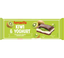 Шоколад Terravita Kiwi & Yoghurt 235 г